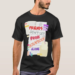 Skrapbokning för Kärlek-skräppobokningsskr för skr T Shirt