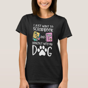 Skrapbokning för Kärlek-skräppobokningsskr för skr T Shirt