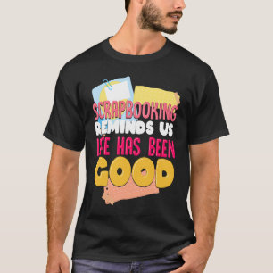 Skrapbokning för Kärlek-skräppobokningsskr för skr T Shirt