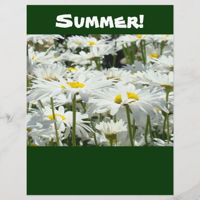 Skrapbokspapper Sommar tema Tusensköna Scrapbookin (Framsida)