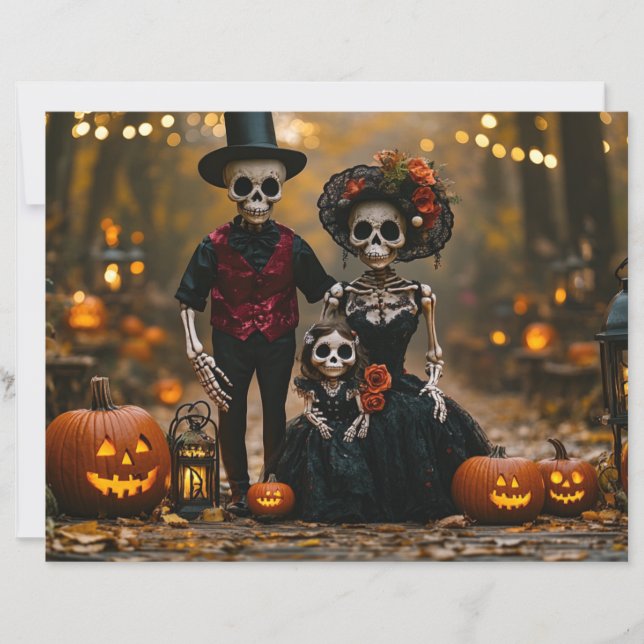Skrapbook Halloween Family Firande (Framsida)