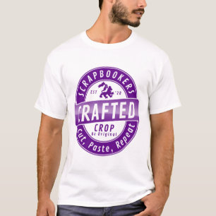 "Skrapbookers - Klipp ut, Klistra in och upprepa" T Shirt
