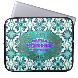 Skrapbookers - Master Scrapbooker Extraordinaire Laptop Fodral