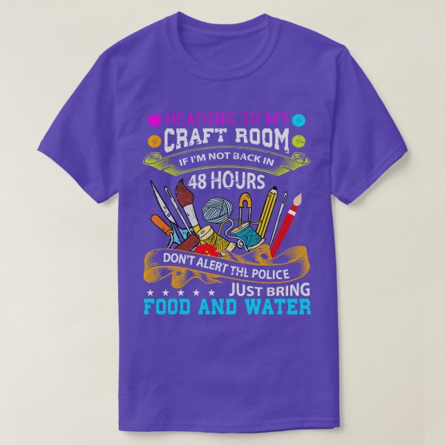 Skrapbooking Crafty Gift T Shirt (Design framsida)