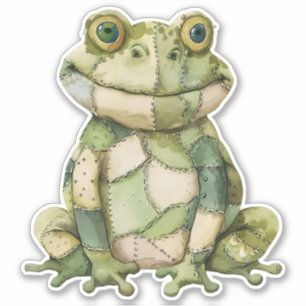 Skrapbooking Frog Sticker Klistermärken
