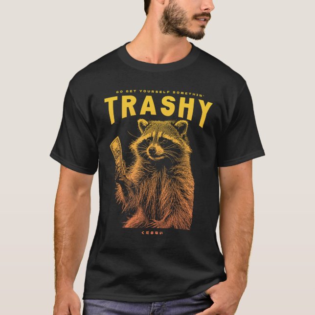 Skräpigt meme t shirt (Framsida)