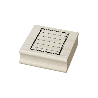 Skräpjournalstämpel med linjer stämpel