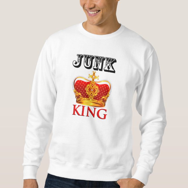 Skräpkung Sweatshirt (Framsida)