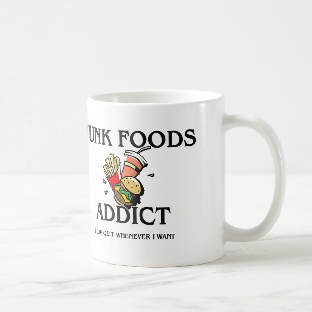 Skräpmatknarkare Kaffemugg (Höger)