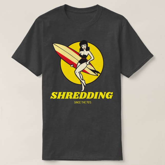 Skrapning sedan 70-talet t shirt (Design framsida)