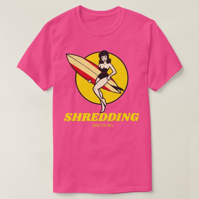 Skrapning sedan 80-talet t shirt (Design framsida)