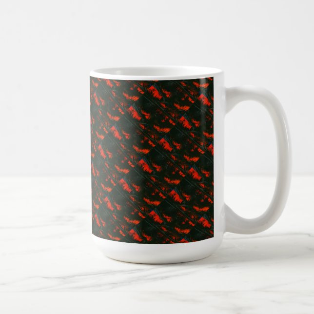 ’Skräppelförslutning’ Abstract Design Mugg (Höger)