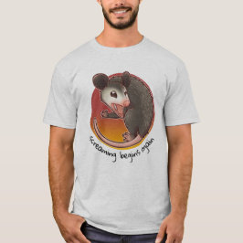 Skräppningen börjar om igen med en t-shirt av opos