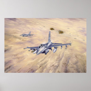 Skräppor efter David Poole Print Poster