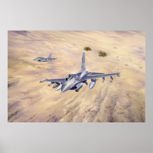 Skräppor efter David Poole Print Poster (Framsidan)