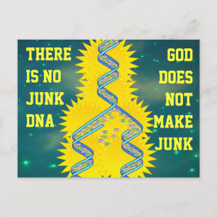 skräppost-DNA-vykort Vykort