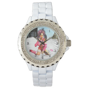 Skräppost för Sci Fi Snö Armbandsur