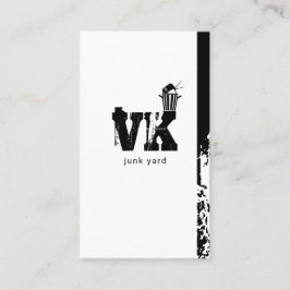 Skräppost, Metall, återvinning Visitkort