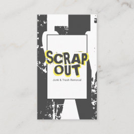Skräppost, Metall, återvinning Visitkort