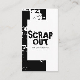 Skräppost, Metall, återvinning Visitkort