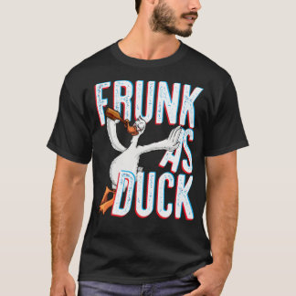 Skräppost som Anka, lätt att dricka svartarbete me T Shirt