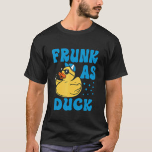 Skräppost som Anka Rubber Anka som drar i Humor 7 T Shirt