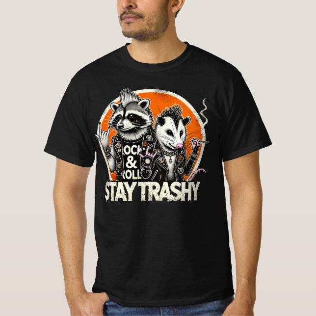 Skräppost - Trashy T Shirt (Framsida)