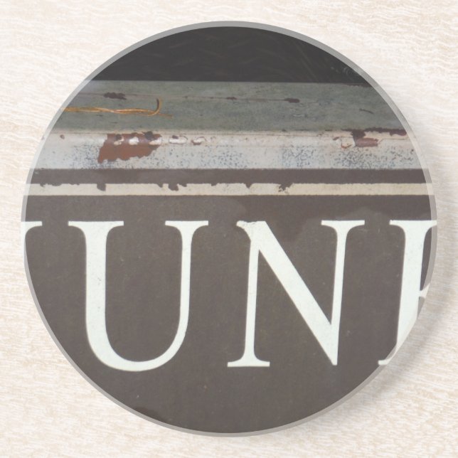 Skräppost: Vintagen bogserade lastbil-tecken Underlägg (Framsidan)