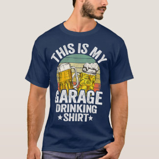 Skräppsdrinker Pappa Vintage öl Det här är min. T Shirt