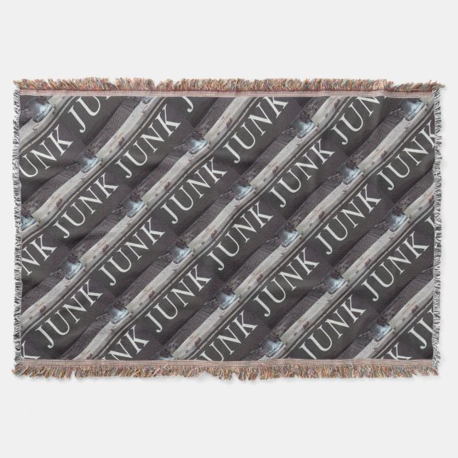 Skräppskylt på antika bogbil lastbil, bil, betrodd filt (Framsidan)