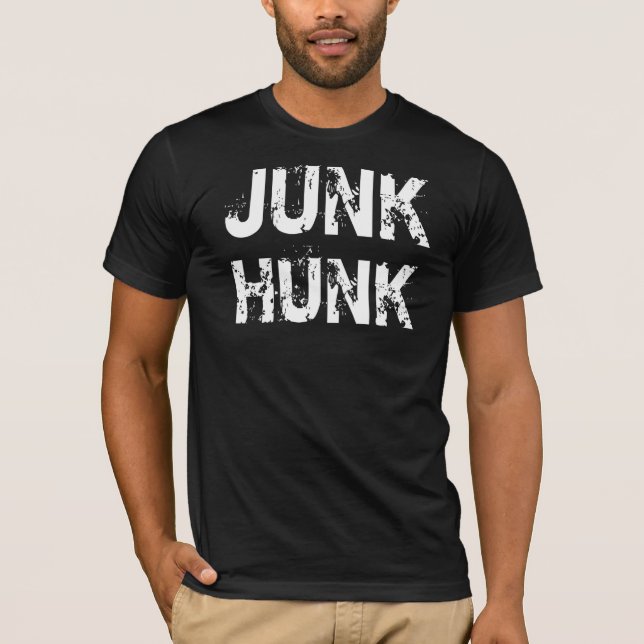 Skräpsnygg man tee shirt (Framsida)