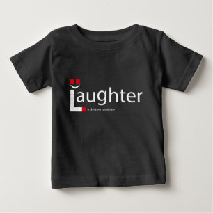 Skratt är den bästa medicinen t shirt