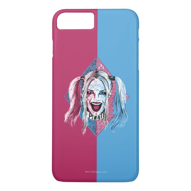 Skratt för självmordSquad | Harley Case-Mate iPhone Skal (Baksida)
