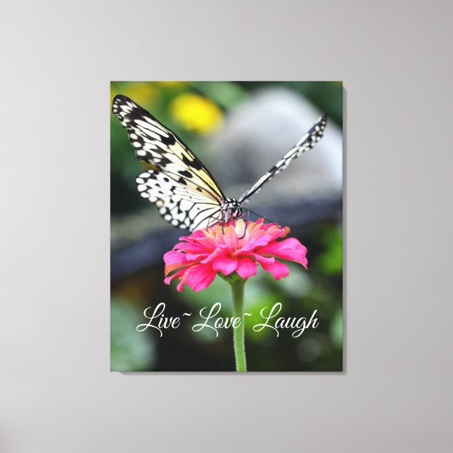 Skratt från Canvas Wrap/Live Kärlek (Framsida)