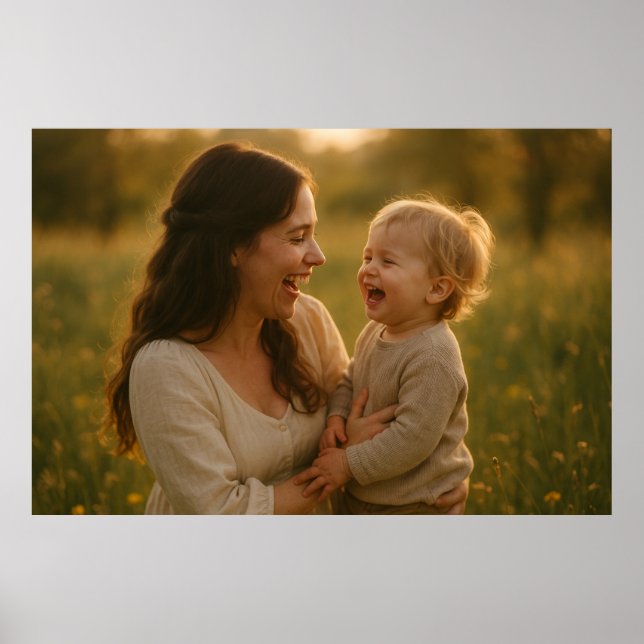 Skratt i Bloom - en Springtime Bond Poster (Framsidan)