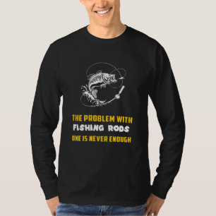 Skratt: Problemet med fiskeredskap Fu T Shirt