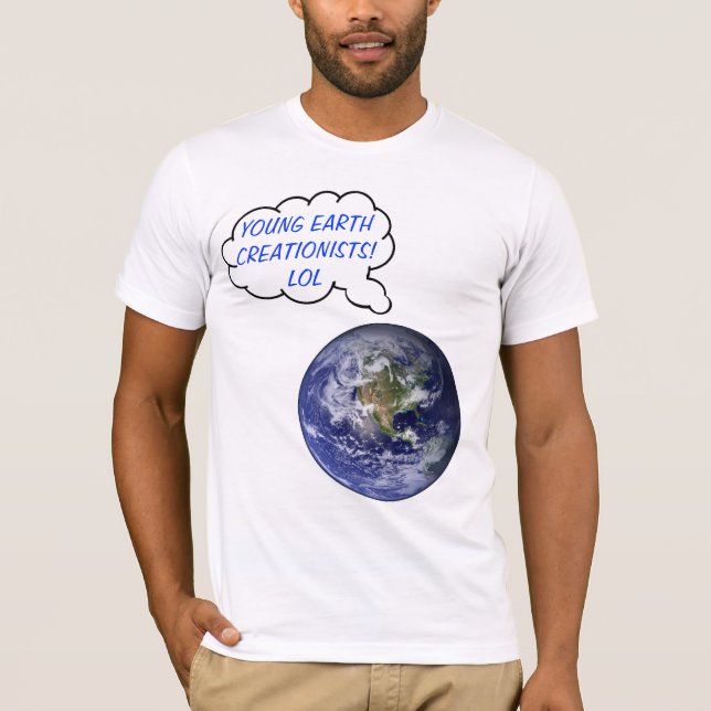 Skratta barnjord t shirt (Framsida)