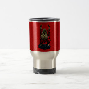 Skratta Buddha (färg 4) Resemugg