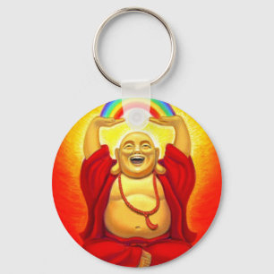 Skratta Buddha Nyckelring