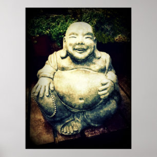 Skratta Buddha Poster