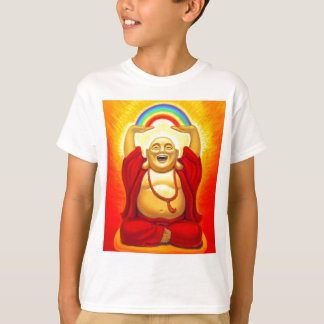 Skratta den Buddha T-tröja Tee Shirt