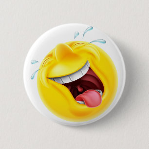 Skratta den Emoji emoticonen Knapp