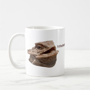 Skratta den leguanHeHe ödlan Kaffemugg