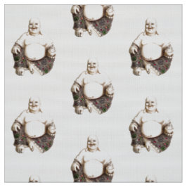 Skratta det lycka tillBuddha mönster Tyg