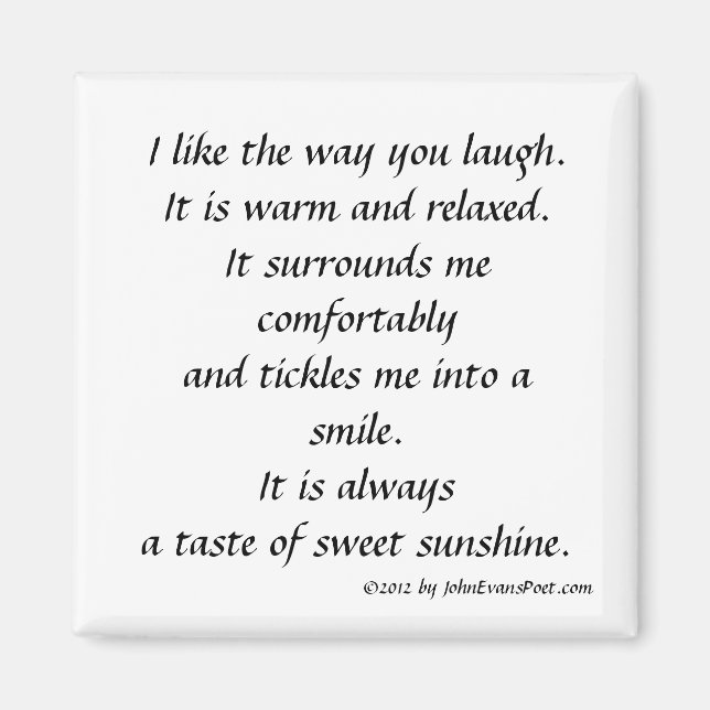 Skratta du magnet (Framsidan)