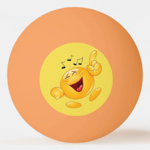 skratta emoji pingisboll