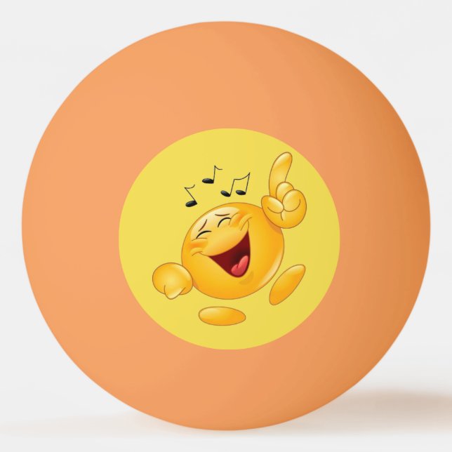 skratta emoji pingisboll (Baksidan)