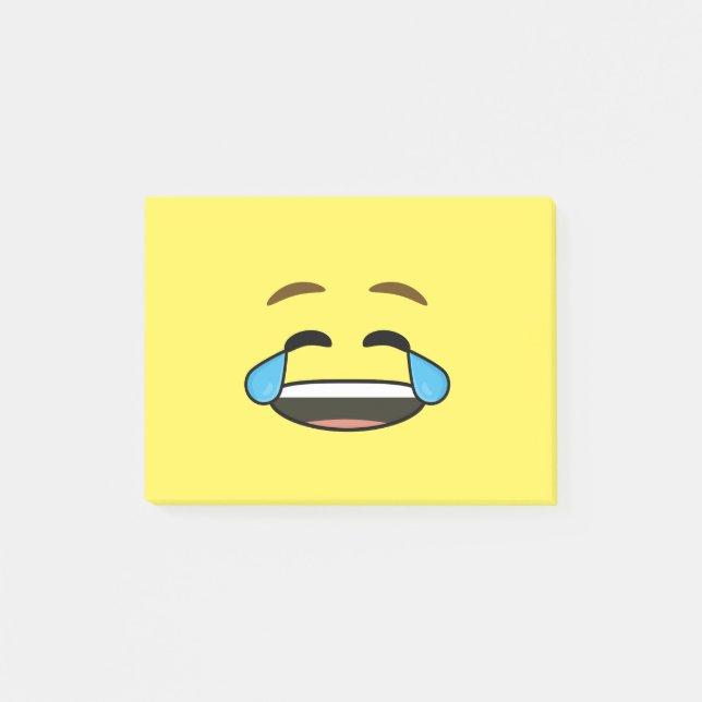 Skratta Emoji Post-it Block (Framsida)