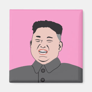 Skratta Kim Jong-un Magnet