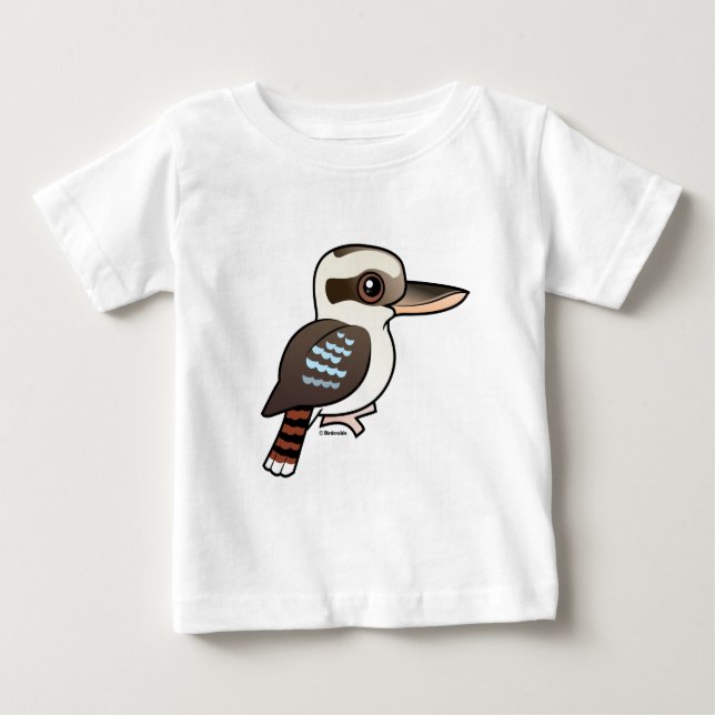 Skratta Kookaburra T Shirt (Framsida)